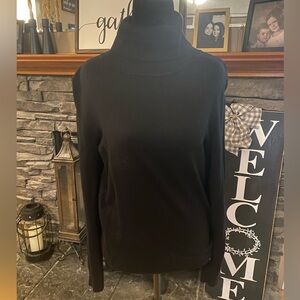 Calvin Klein Black Turtleneck Sweater M